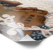 De gemengde kunst van Media elke dag is een gesche Foto Afdruk (Hoek)