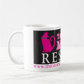 De gemiddelde Mok van de kat met Logo (Links)