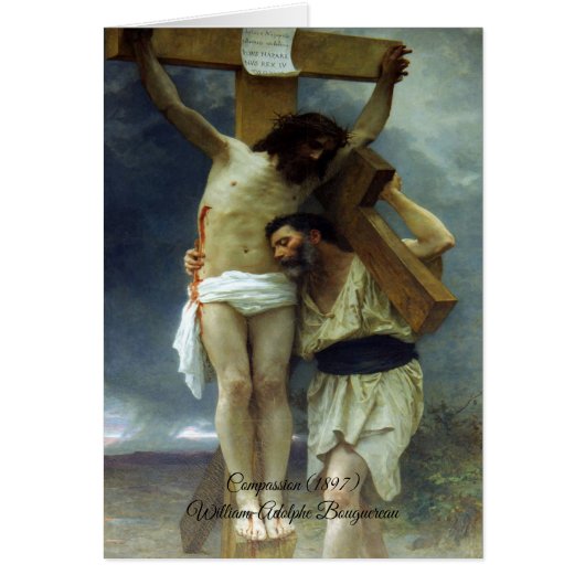 De genade van Christus Bouguereau (Voorkant)