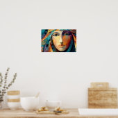 De genade van de Heilige Hedwig van Silezië Poster (Keuken)