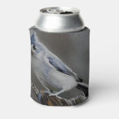 De genade van de Tufted Titmouse Blikjeskoeler (Blikje Achterkant)