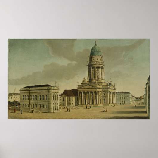De Gendarmenmarkt Poster (Voorkant)