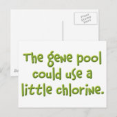 De Gene Pool Briefkaart (Voorkant / Achterkant)