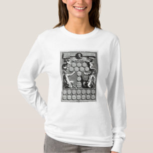 De genealogie van het anti-Christus Oliver T-shirt