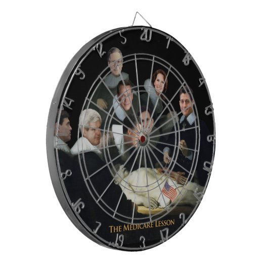 De geneesmiddelles dartbord (Voorkant Links)