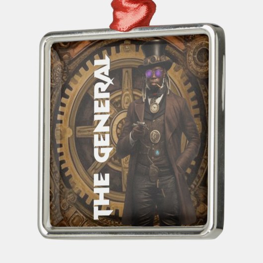 De Generaal Metalen Ornament (Links)