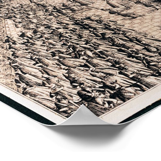 De generaal van de staten in het theater Bourbon Poster (Hoek)