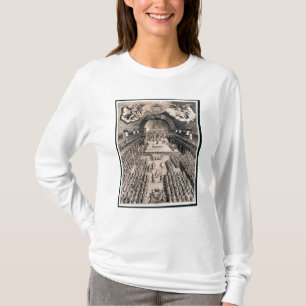 De generaal van de staten in het theater Bourbon T-shirt