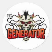 DE GENERATOR STICKER (Voorkant)