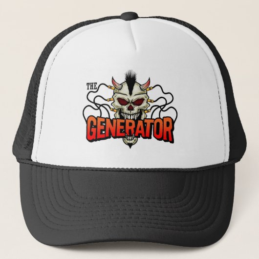 De generator trucker pet (Voorkant)