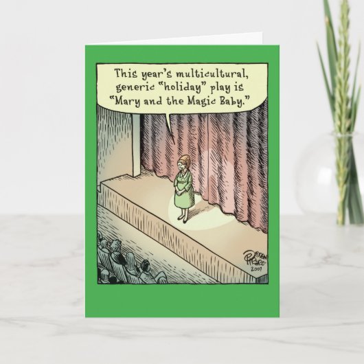 De generische Grappige Kaart van de Vakantie van (Voorkant)