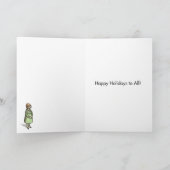 De generische Grappige Kaart van de Vakantie van (Binnen)