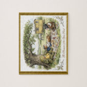 De Geneugten van de Open Weg Wind in de Wilgen Legpuzzel (Verticaal)