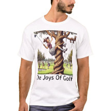 De geneugten van golf - Golf T-shirt