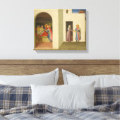 De genezing van Palladia Canvas Afdruk (Insitu (Slaapkamer))