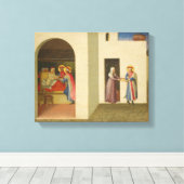 De genezing van Palladia Canvas Afdruk (Insitu (Houten vloer))