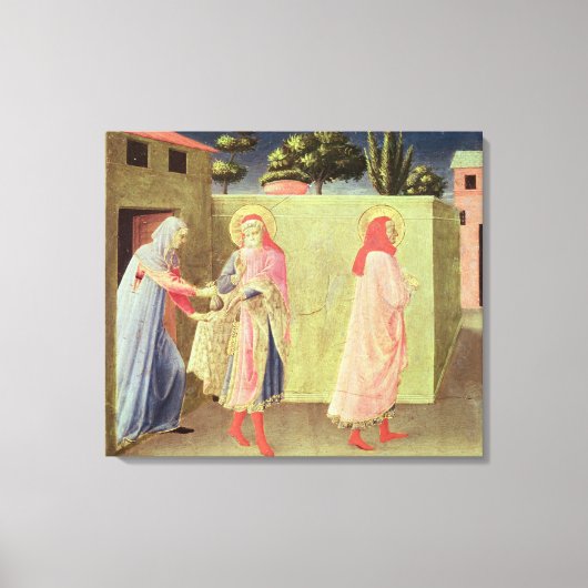 De genezing van Palladia Canvas Afdruk (Voorkant)