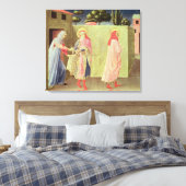 De genezing van Palladia Canvas Afdruk (Insitu (Slaapkamer))