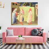 De genezing van Palladia Canvas Afdruk (Insitu (Woonkamer))