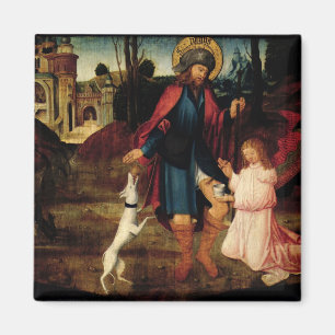 De genezing van Saint Roch Magneet