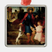 De genezing van Saint Roch Metalen Ornament (Voorkant)