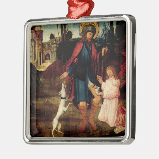 De genezing van Saint Roch Metalen Ornament (Links)