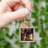 De genezing van Saint Roch Sleutelhanger (Hand)