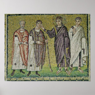 De genezing van twee blinden uit Jericho Poster