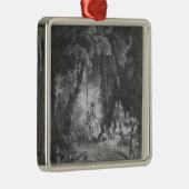 De genoegens van de zomer metalen ornament (Rechts)