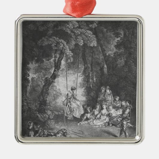 De genoegens van de zomer metalen ornament (Voorkant)