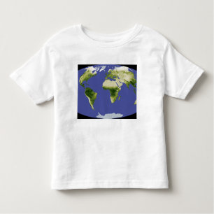 De genormaliseerde verschilvegetatie-index kinder shirts