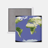 De genormaliseerde verschilvegetatie-index magneet (Voorkant / Achterkant)