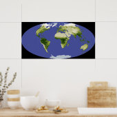 De genormaliseerde verschilvegetatie-index poster (Keuken)