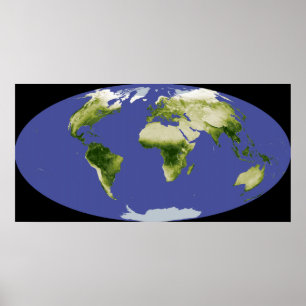 De genormaliseerde verschilvegetatie-index poster