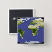 De genormaliseerde verschilvegetatie-index vierkante button 5,1 cm (Voorkant /achterkant)