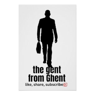 DE GENT UIT GENT PERFECT POSTER