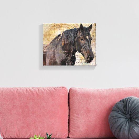 De Gentle One Canvas Afdruk (Insitu (Woonkamer))