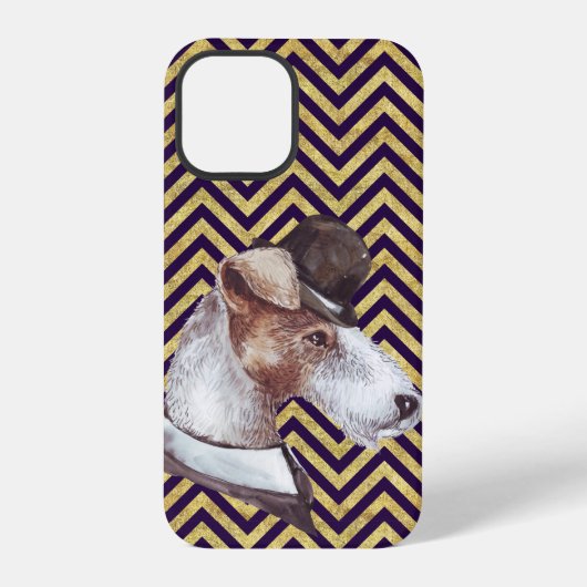 De Gentleman Airedale iPhone Hoesje (Achterkant)