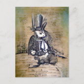 De Gentleman Rabbit Briefkaart (Voorkant)