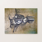 De Gentleman Rabbit Legpuzzel (Horizontaal)