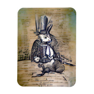 De Gentleman Rabbit Magneet