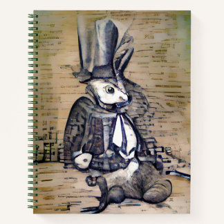 De Gentleman Rabbit Notitieboek