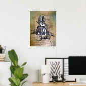 De Gentleman Rabbit Poster (Thuiskantoor)