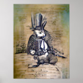 De Gentleman Rabbit Poster (Voorkant)