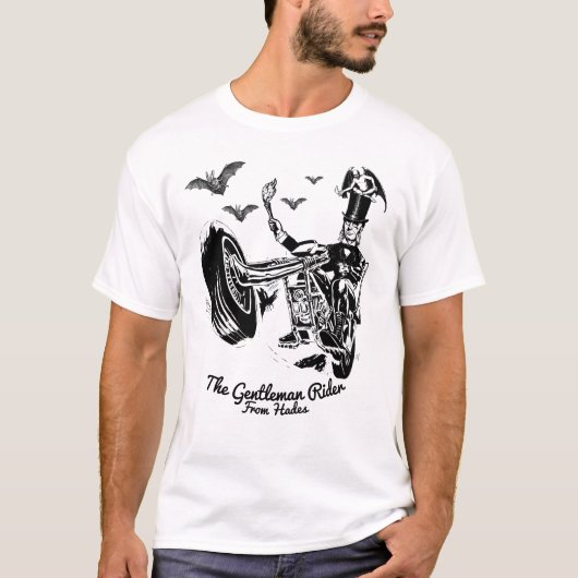 De Gentleman Rider uit Hades T-shirt (Voorkant)