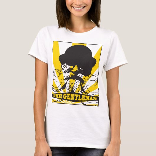 De Gentleman Yellow T-shirt (Voorkant)