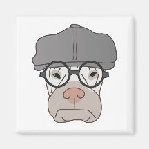 De Gentlemans chagrijnige magneet - kunst van Irin