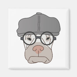 De Gentlemans chagrijnige magneet - kunst van Irin