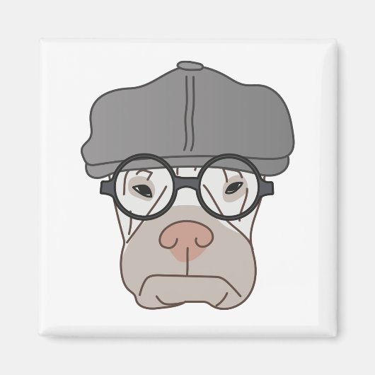 De Gentlemans chagrijnige magneet - kunst van Irin (Voorkant)