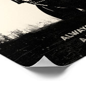 "De Gentleman's Guide to Greatness": Koel Man Cave Poster (Hoek)